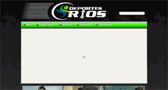 Desktop Screenshot of deportesrios.com